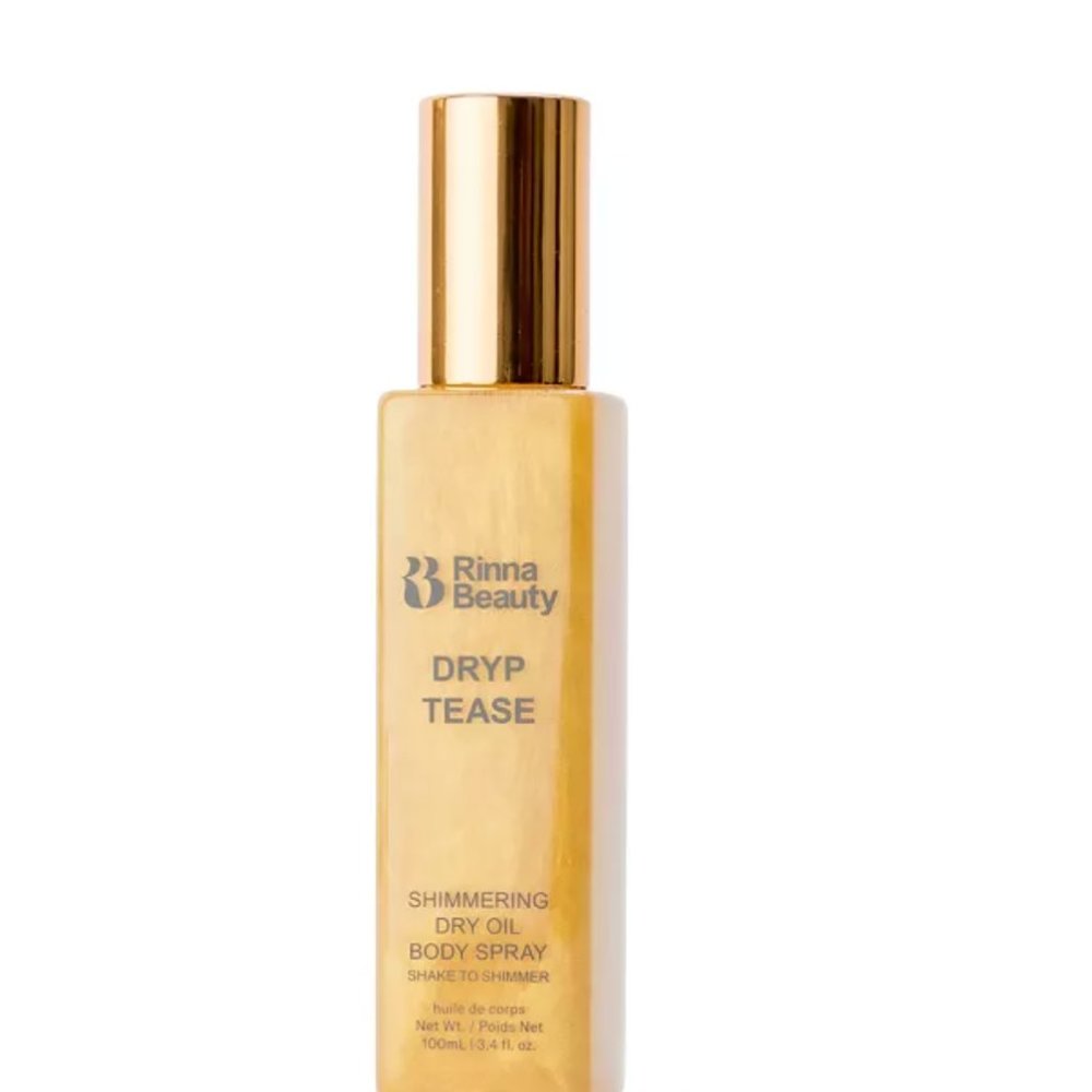 Rinna Beauty Dryp Tease Shimmer Dry Oil Body Spray